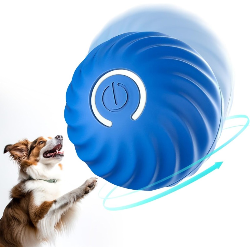 Automatic Moving Dog Ball - Palla giocattolo interattiva per cani con