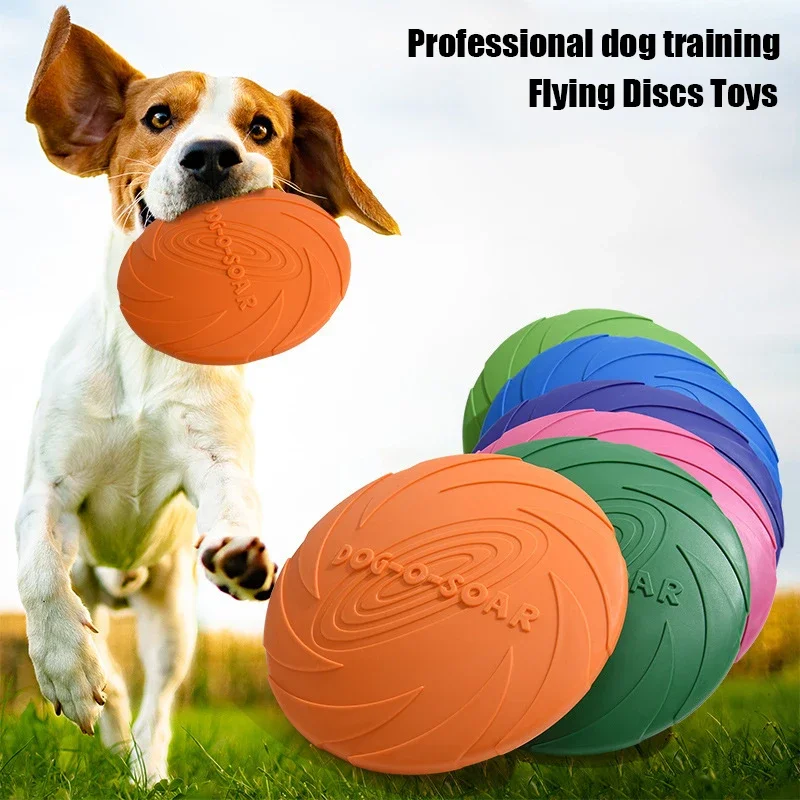 Flying Disc Dog Training Toy - Gioco per cani di taglia grande,