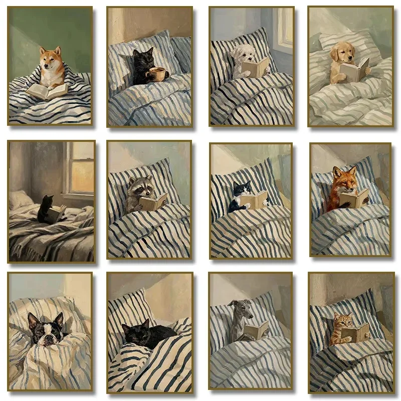 Pet Beds - Pittura Diamante 5D Fai-da-te con Animali