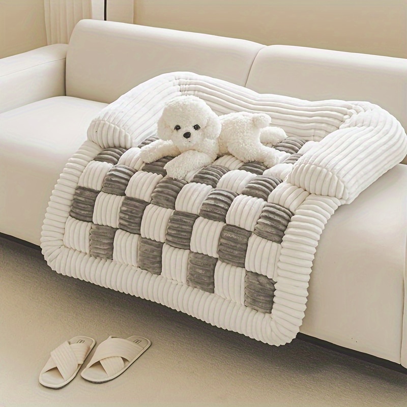 Pet Beds - Tappetino per Animali Domestici a Quadri,