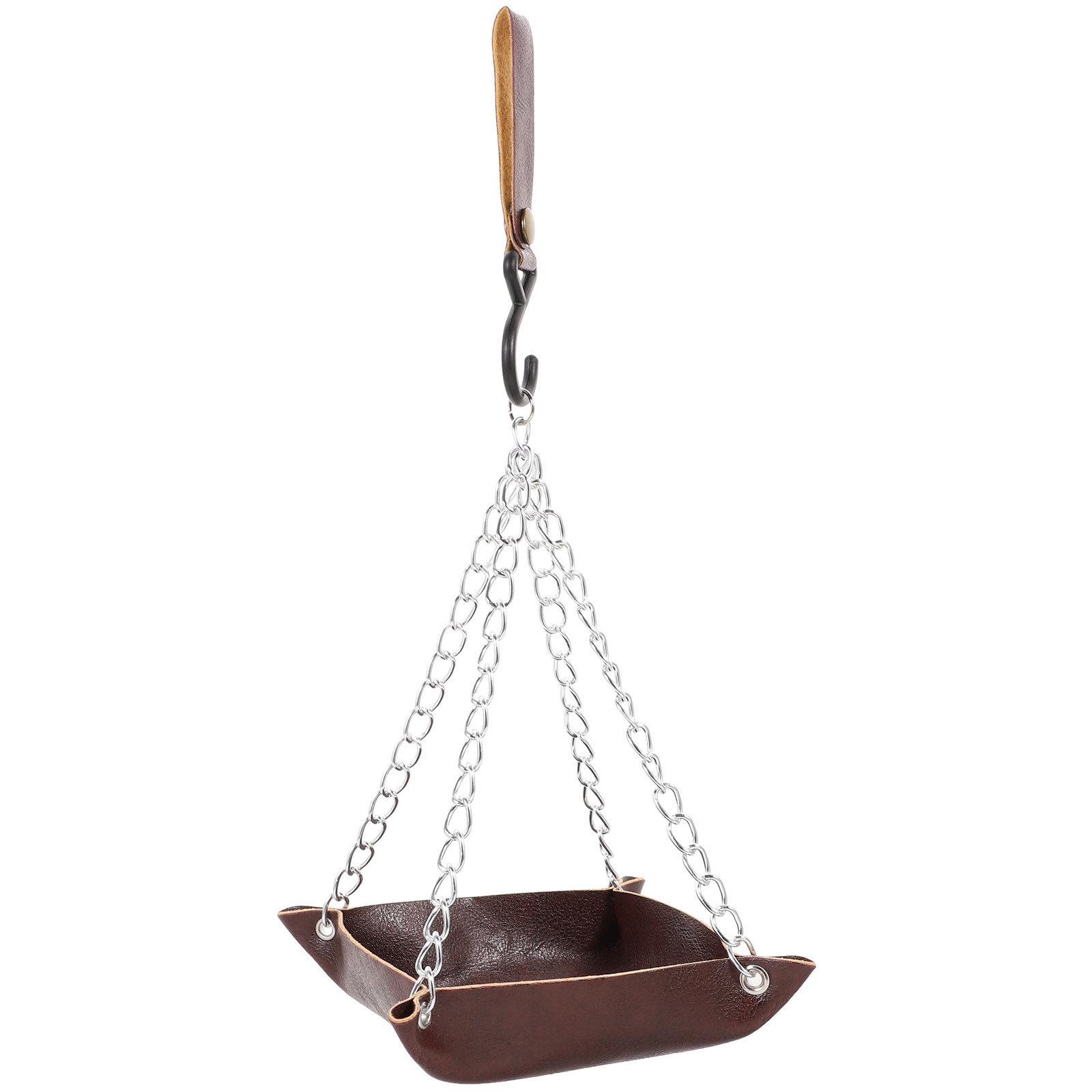 Pet Feeders - Mangiatoia per uccelli trasparente, resistente e