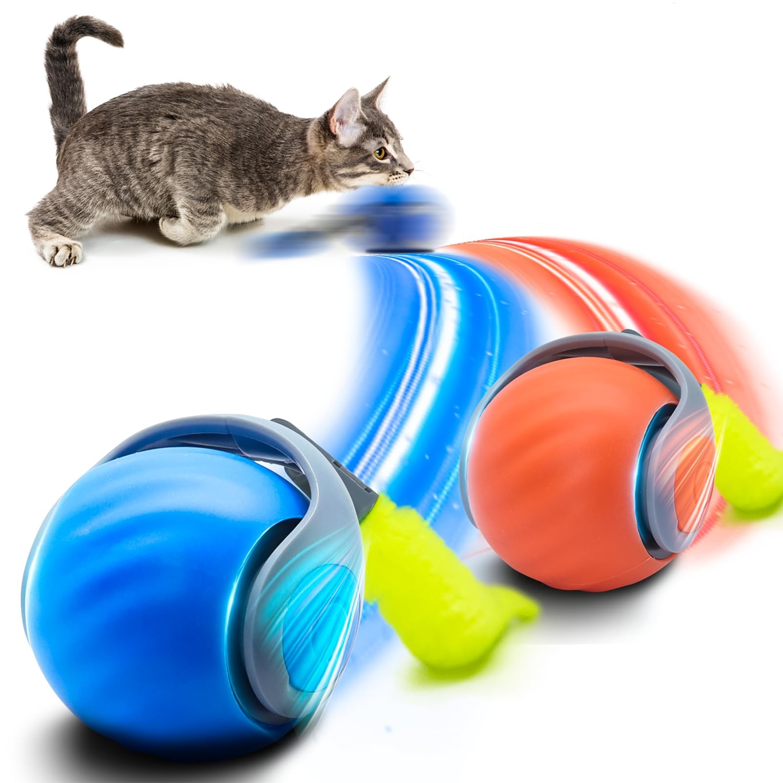 Giocattoli interattivi per gat - Automatic Moving Dog Ball recensione e prezzo
