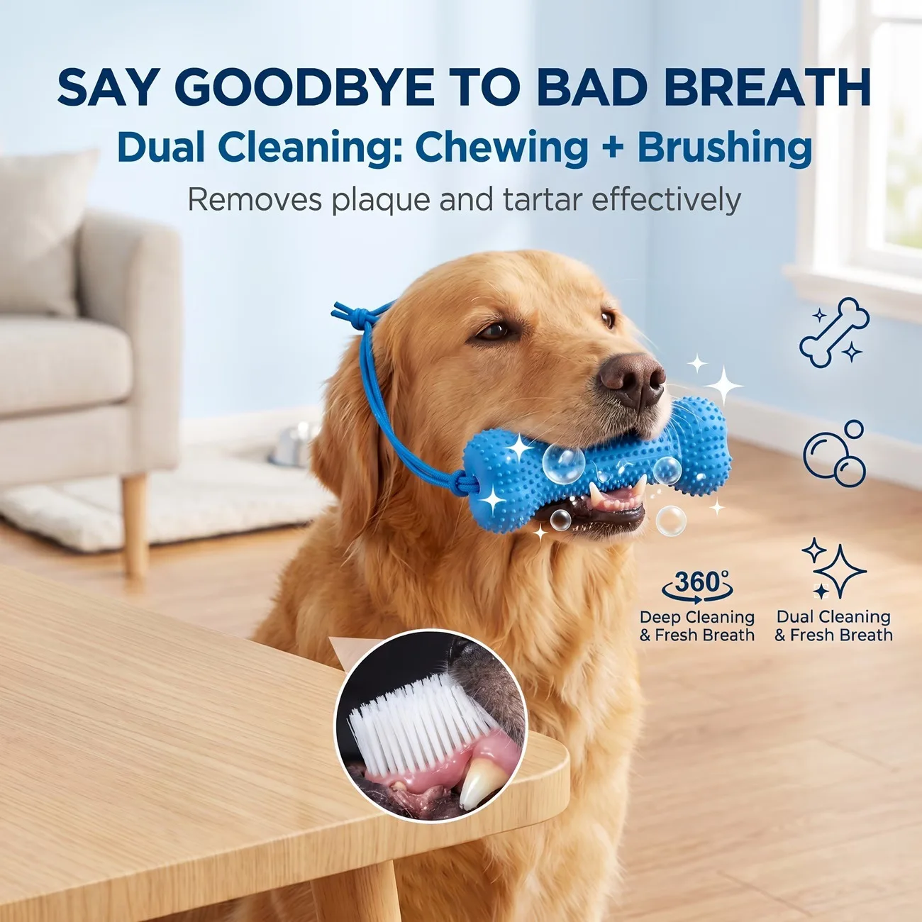 Giocattolo da masticare per ca - Teeth Cleaning Dog Chew Bone recensione e prezzo